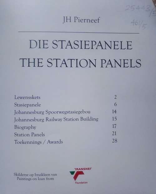 JH Pierneef, Die Stasiepanele / The Station Panels (Exhibition Catalogue)