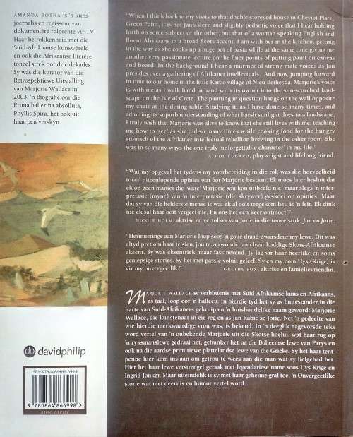 Amanda Botha, Marjorie Wallace: Drif en Vreugde