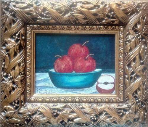 Artemis Pouroulis, Still Life (Oil) *Amazing Frame*