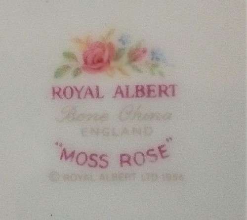 Royal Albert "Moss Rose" Trio (3 available)