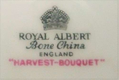 Royal Albert "Harvest Bouquet" Trio