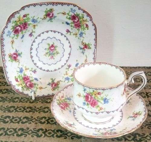 Royal Albert "Petit Point China" Trio