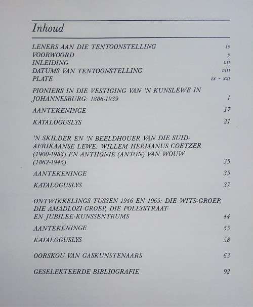 Sheree Lissoos, Johannesburgse Kuns en Kunstenaars