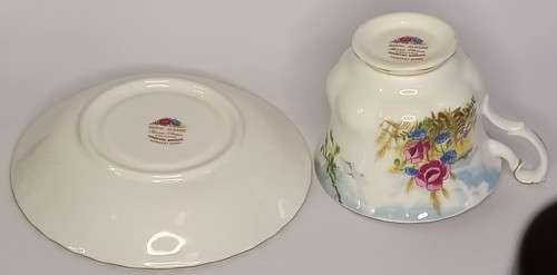 Royal Albert `Harvest Song` (Country Scenes Series) Duo *RARE*