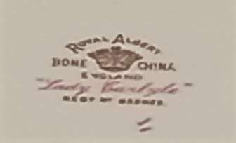 Small Royal Albert `Lady Carlyle` Plate *READ*