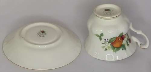 Royal Albert `Oranges` (Covent Garden Fruit Series) Duo *RARE*