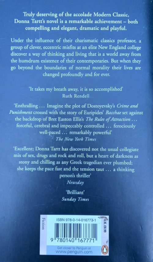 Donna Tart, The Secret History