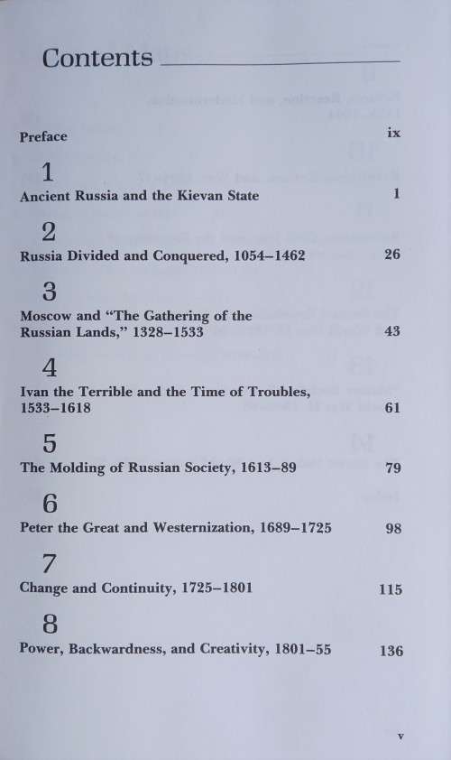 John M. Thompson, Russia and the Soviet Union: An Historical Introduction