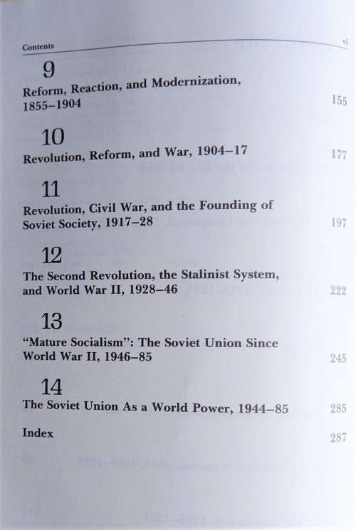 John M. Thompson, Russia and the Soviet Union: An Historical Introduction