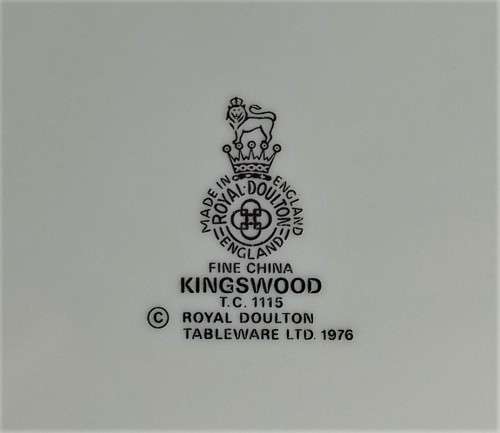 Royal Doulton `Kingswood` Trio (4 available)