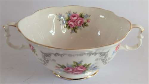Royal Albert `Tranquility` Soup Coupe / Sugar Bowl