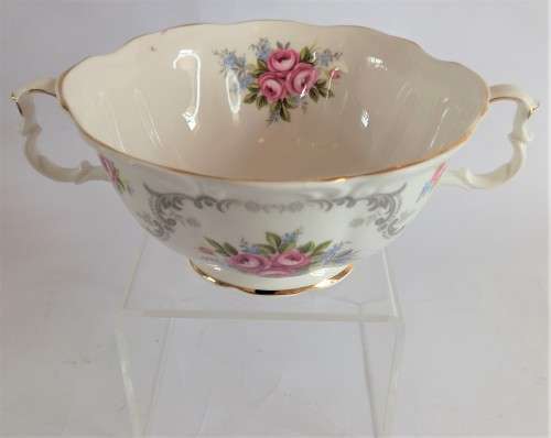 Royal Albert `Tranquility` Soup Coupe / Sugar Bowl