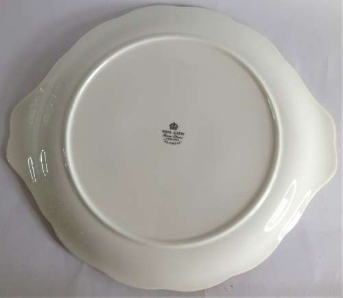 Royal Albert `Rainbow` Cake Plate/Server (Green)
