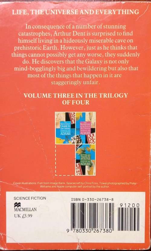 Douglas Adams, Life, the Universe and Everything