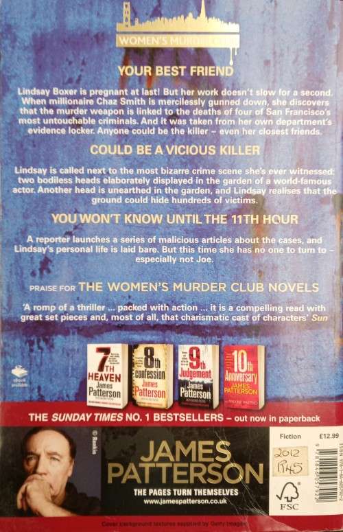 James Patterson & Maxine Paetro, 11th Hour