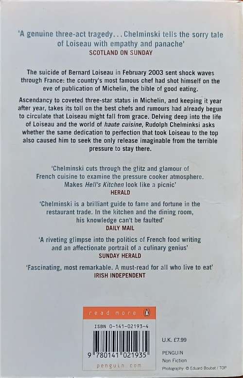 Rudolph Chelminski, The Perfectionist: Life and Death in Haute Cuisine