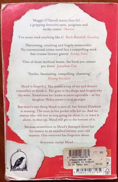 Emma Healy, Elizabeth is Missing