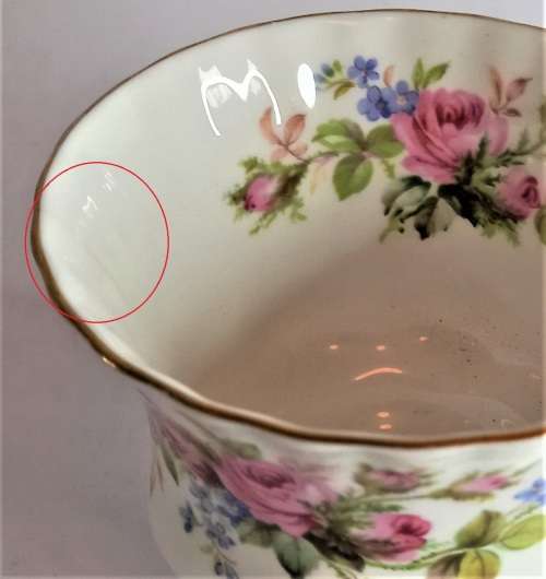 Royal Albert `Moss Rose` Trio !!READ!!