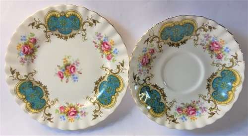 Royal Albert `Berkeley` Tea Trio
