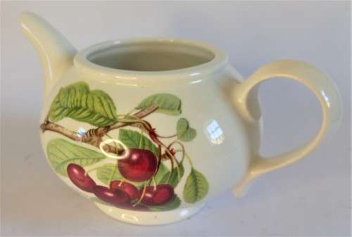 Small Portmeirion `Late Duke Cherry` Tea Pot