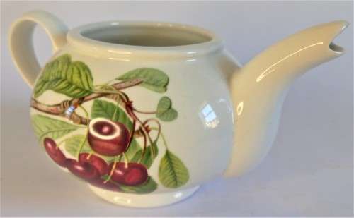 Small Portmeirion `Late Duke Cherry` Tea Pot