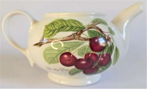 Small Portmeirion `Late Duke Cherry` Tea Pot