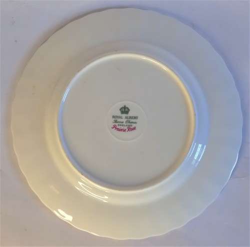 Royal Albert `Prairie Rose` Replacement Plate