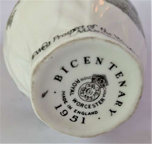 Royal Worcester Bicentenary Jug *RARE*