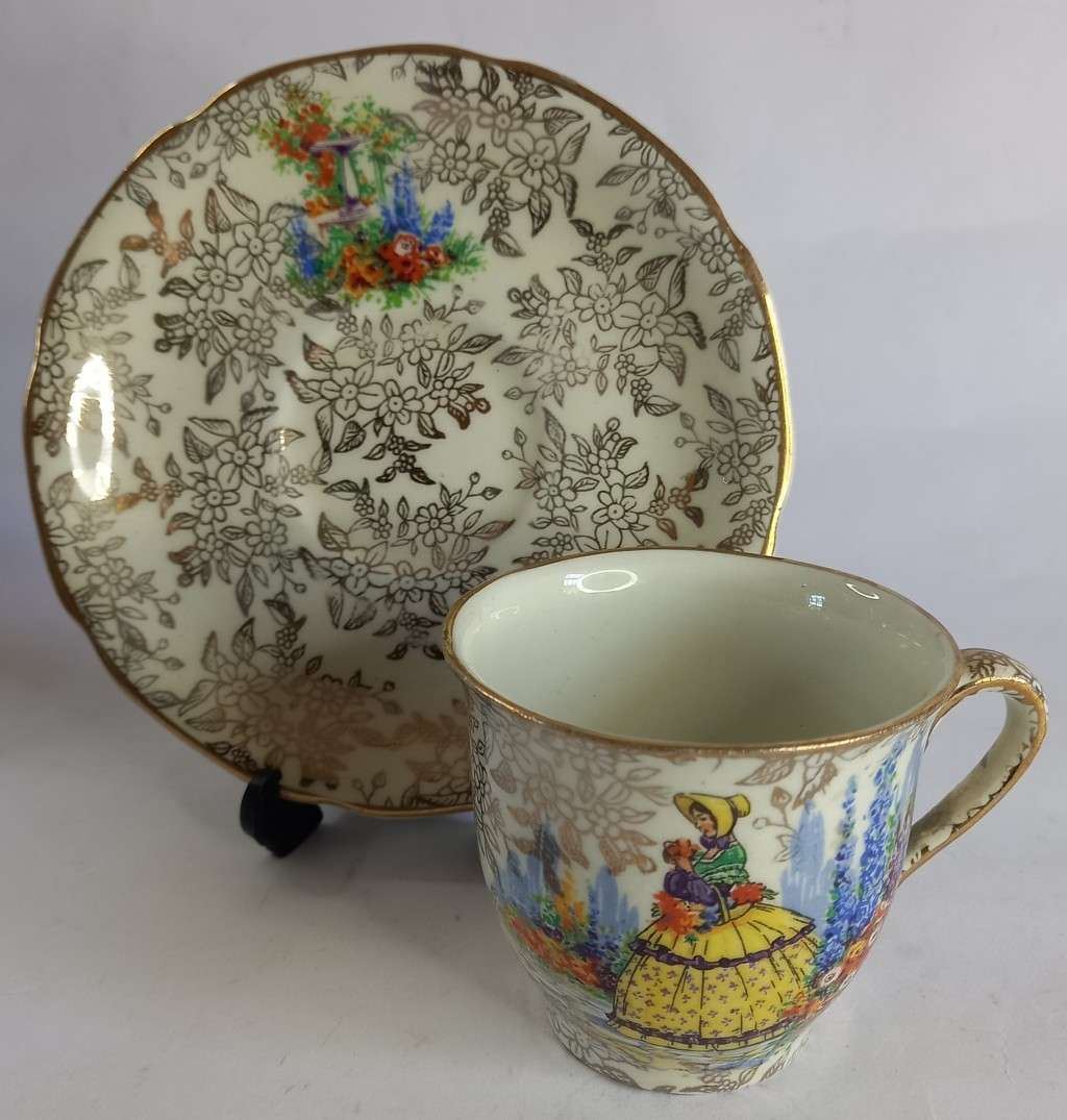 Empire `Ivory Ware` Demitasse Duo