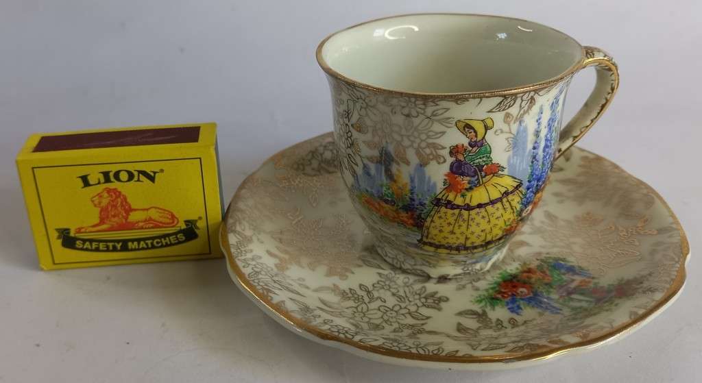 Empire `Ivory Ware` Demitasse Duo