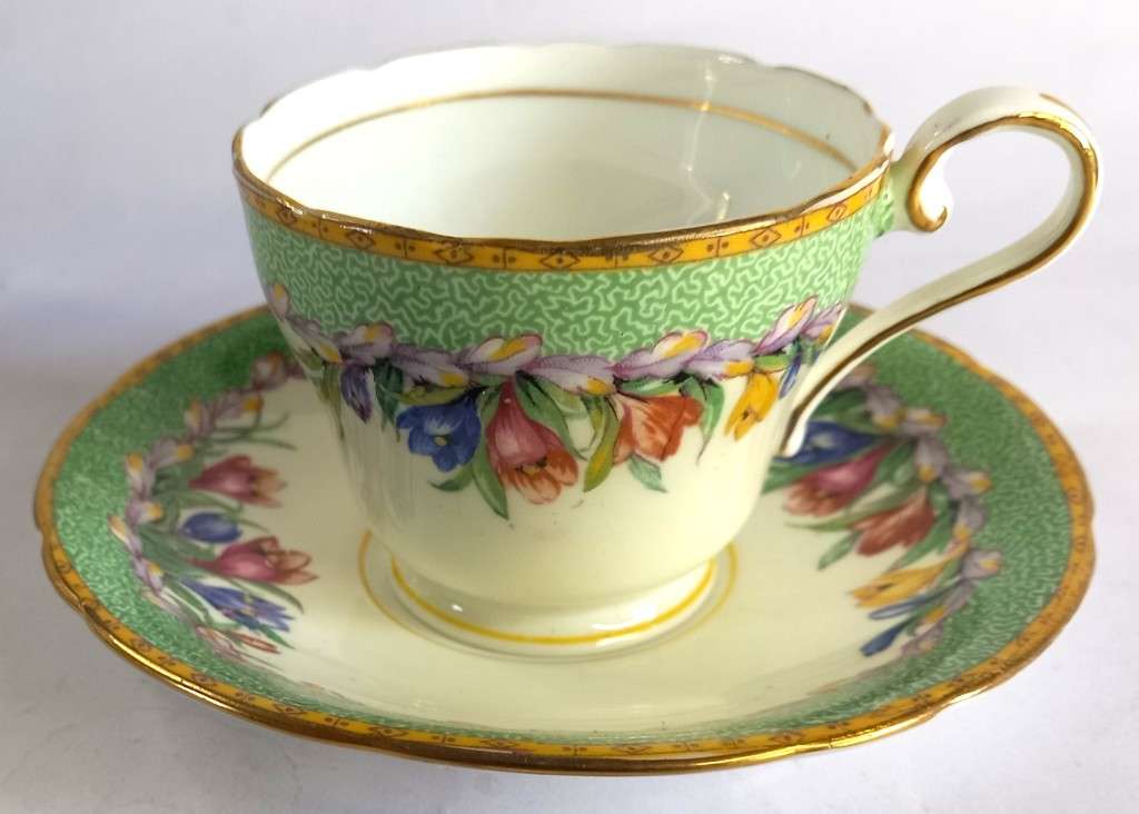 Aynsley Demitasse Tea Duo