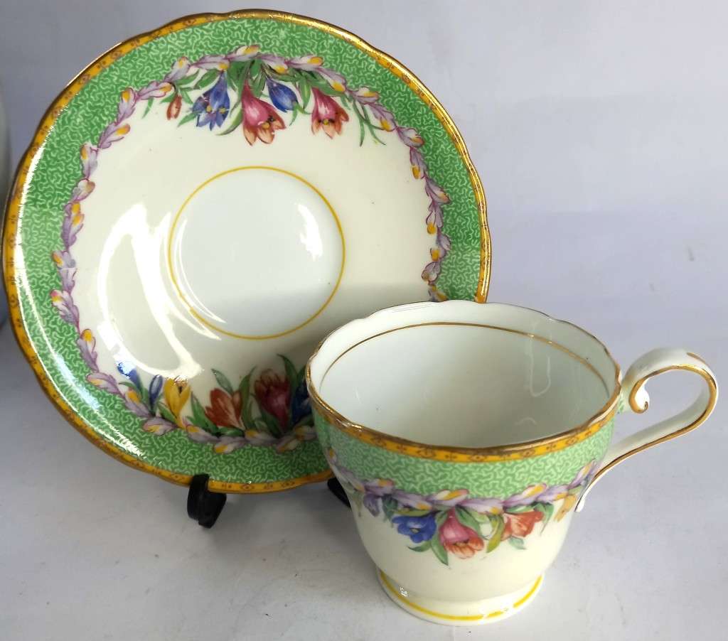 Aynsley Demitasse Tea Duo