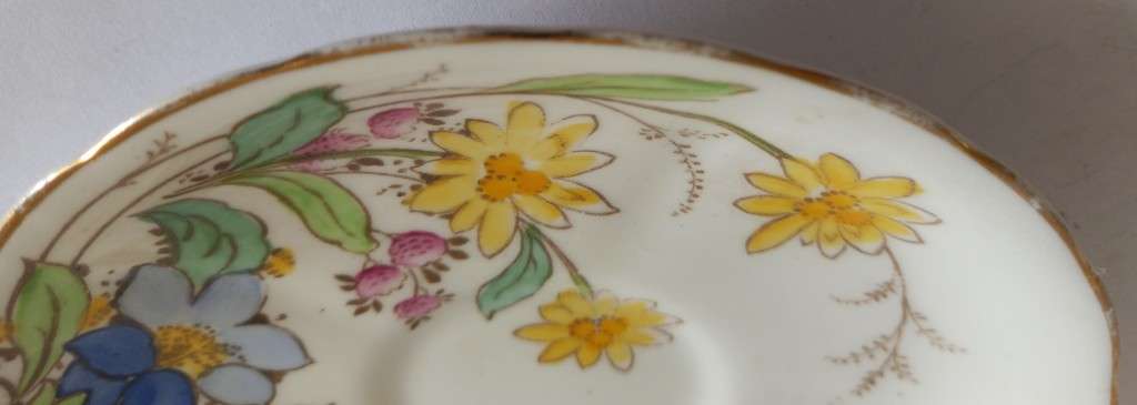 Tuscan `Alpine Flowers` Demitasse Duo (2 available)