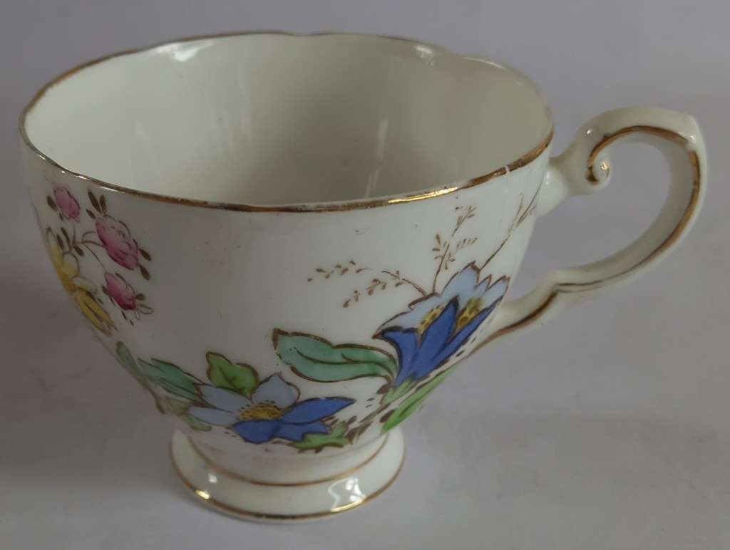 Tuscan `Alpine Flowers` Demitasse Duo (2 available)