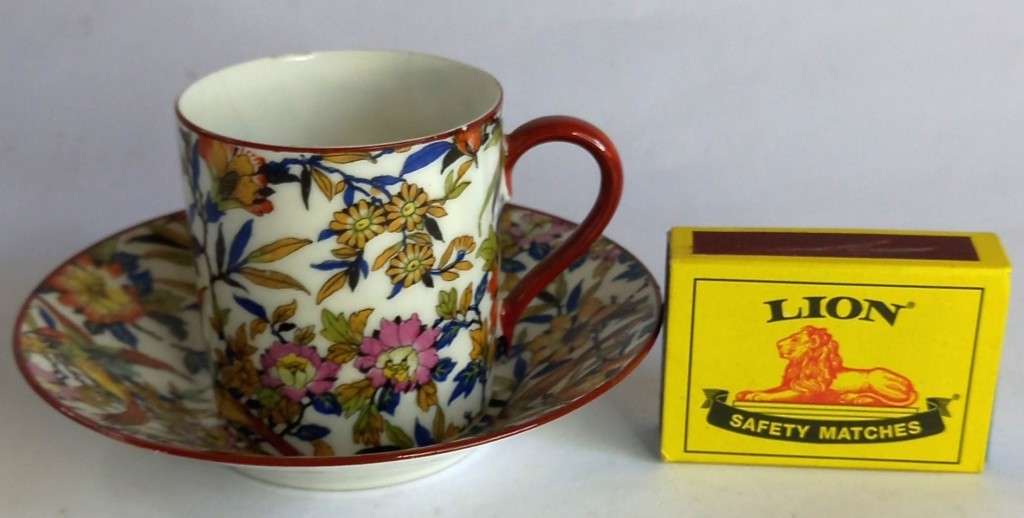 Czechoslovakian Demitasse Duo and Milk Jug