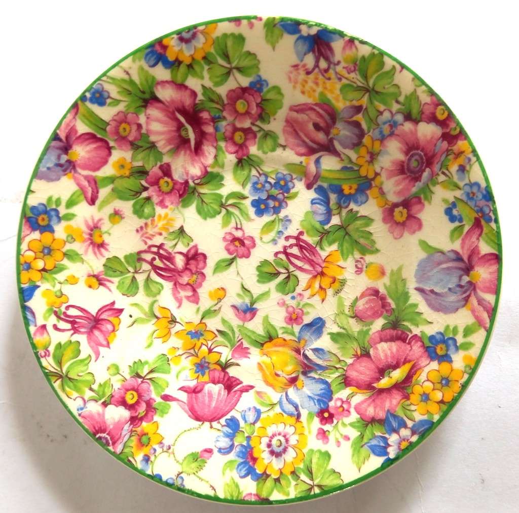 Myott `Chintz` Demitasse Duo