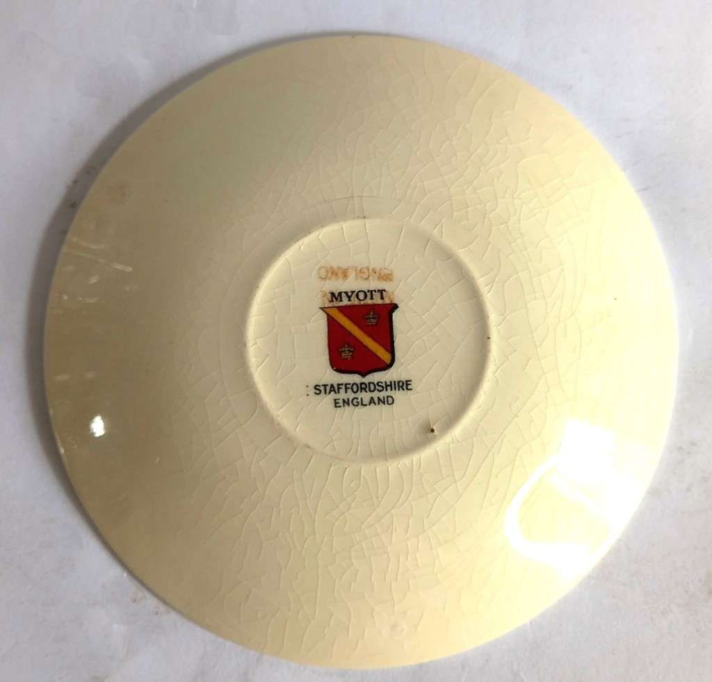 Myott `Chintz` Demitasse Duo