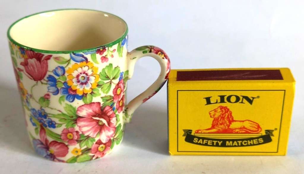 Myott `Chintz` Demitasse Duo