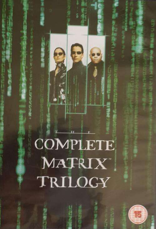 The Complete Matrix Trilogy (3 DVD set)