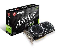 MSI GTX 1070 8GB ARMOR OC