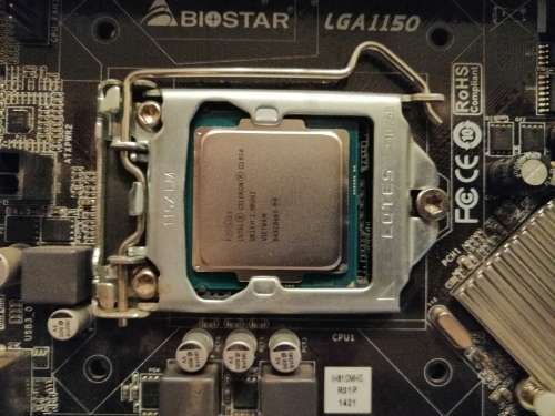 Biostar h81mhv3 lga 1150 mobo + celeron g1850 + 4gb ddr3 1600mhz