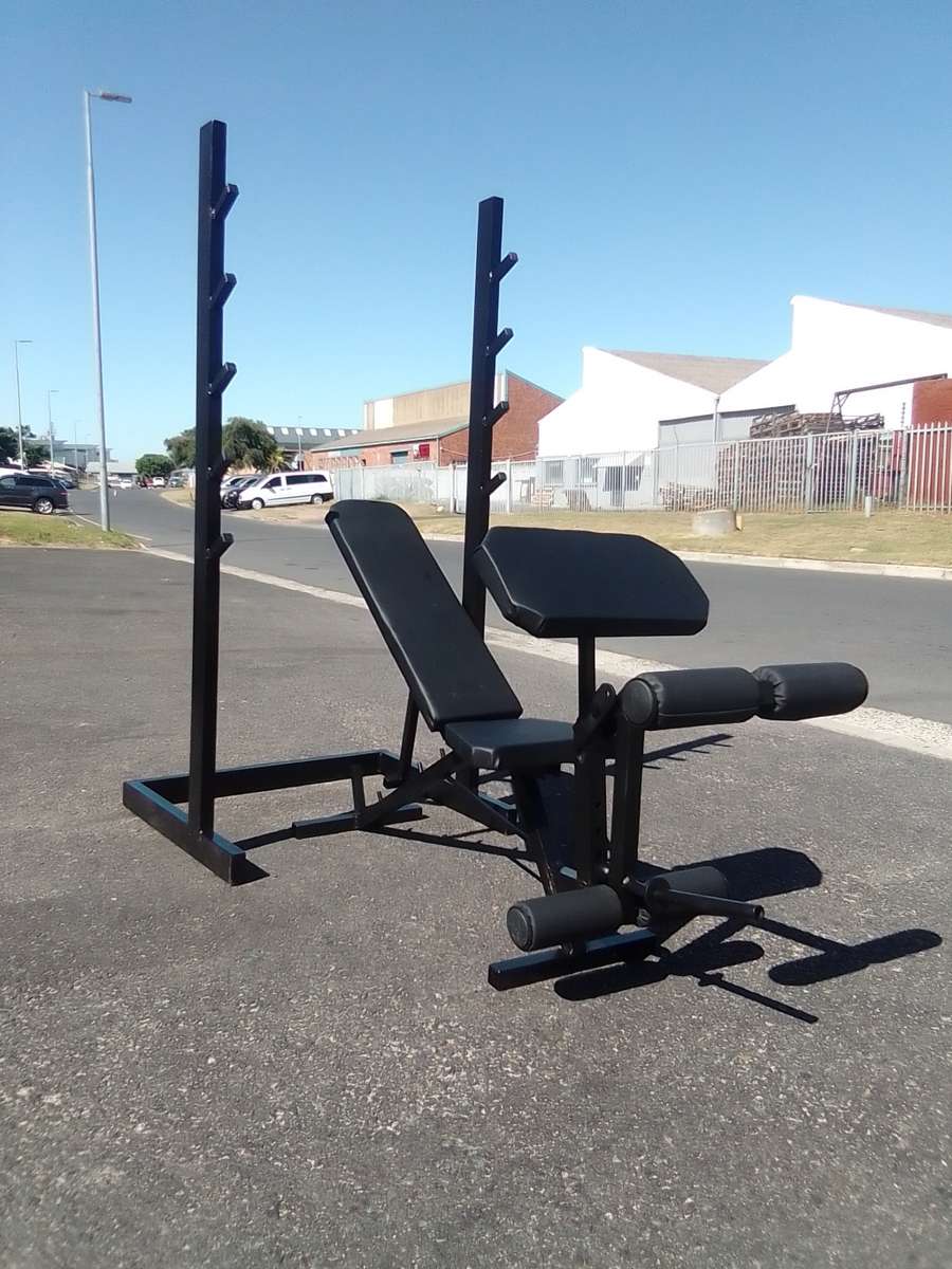 HANZU GYM BENCH AND SQUAT RACK