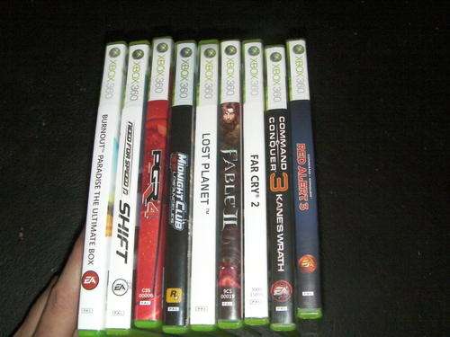 9 Original Xbox 360 Game Bundle