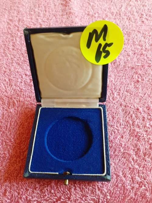 Blue Coin Holder Box. Very good condition