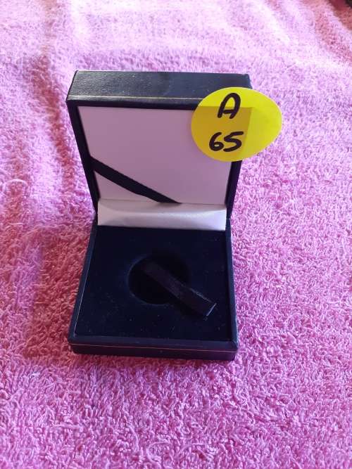 Black Coin Holder Box. Good condition