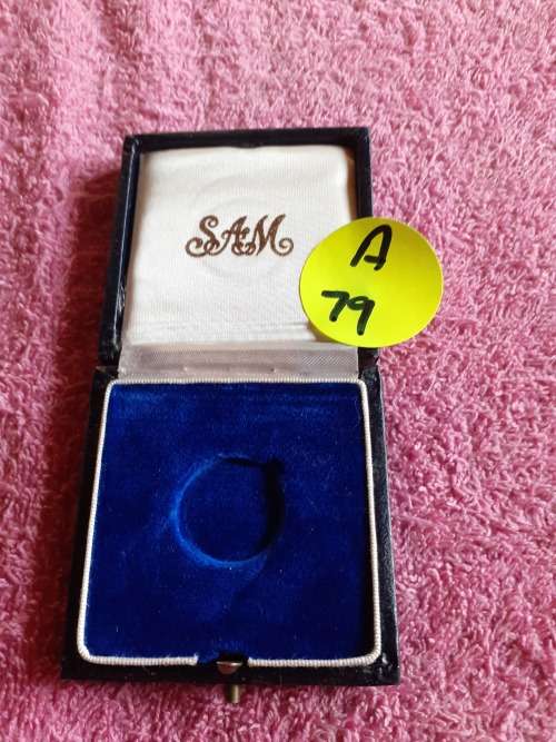 Blue Coin Holder Box. Reserve bank of Rhodesia - Salisbury 1966