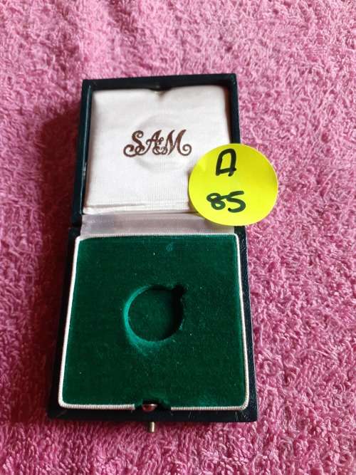 Green Coin Holder Box. Reserve bank of Rhodesia - Salisbury 1966