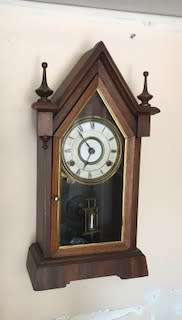 ANTIQUE MANTEL - WALL CLOCK