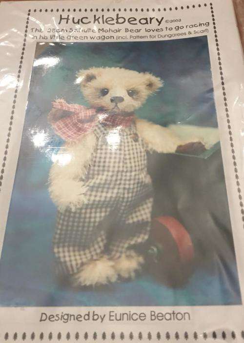 TEDDY BEAR PATTERNS, JOINTS, SCREWS, PINS, EYES, NOSE AND MATERIALS