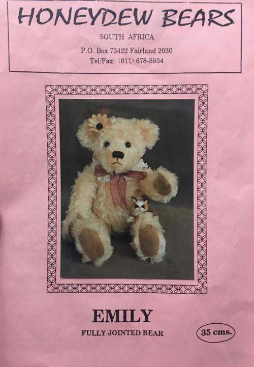 TEDDY BEAR PATTERNS, JOINTS, SCREWS, PINS, EYES, NOSE AND MATERIALS